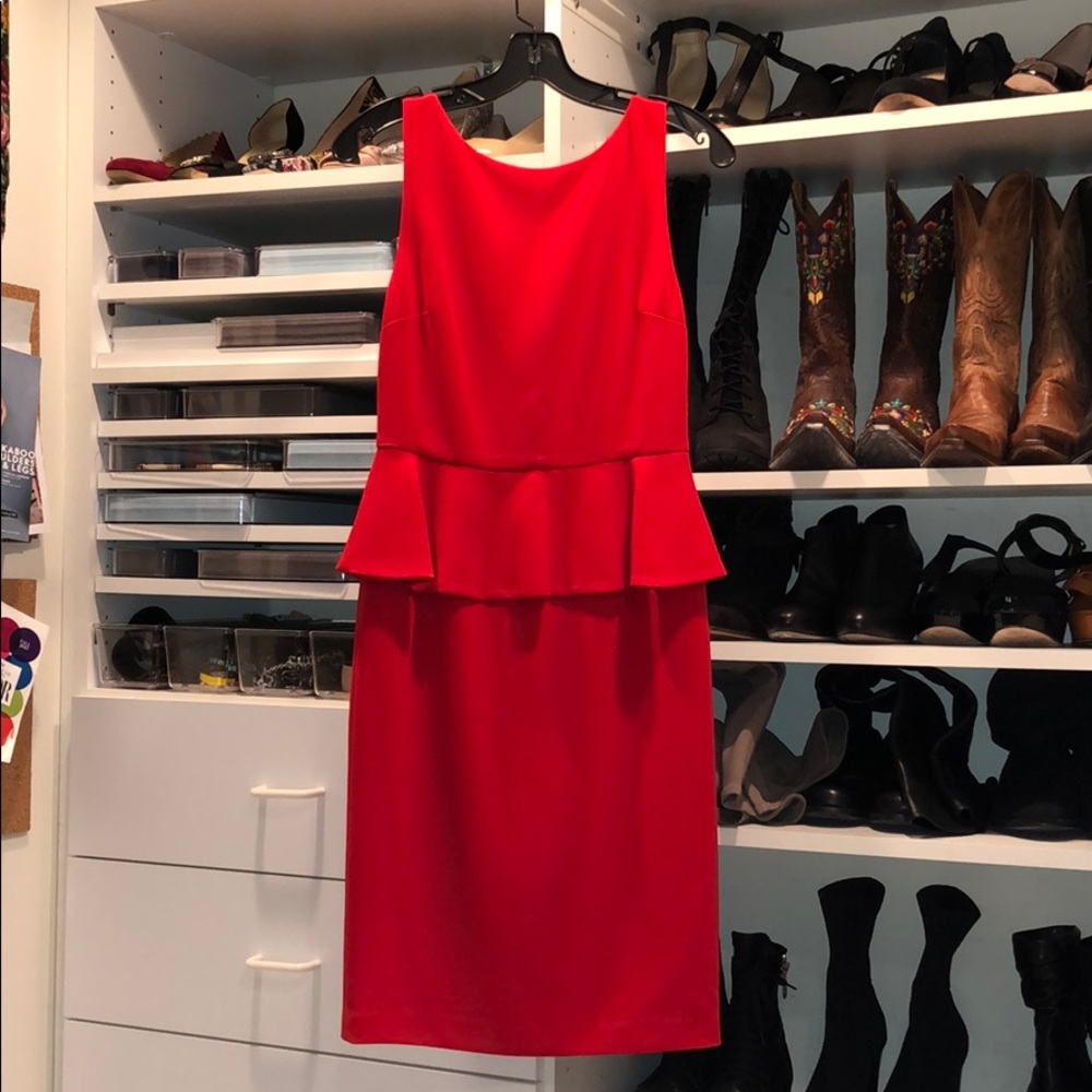 Red Alice+Olivia Dress